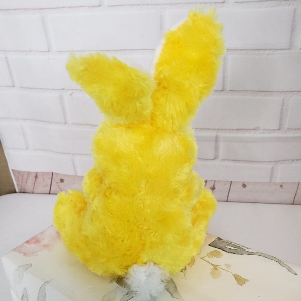 Some Bunny Loves Me Yellow Easter Bunny Plush 10" Stuffed Animal Rabbit - Picture 5 of 10